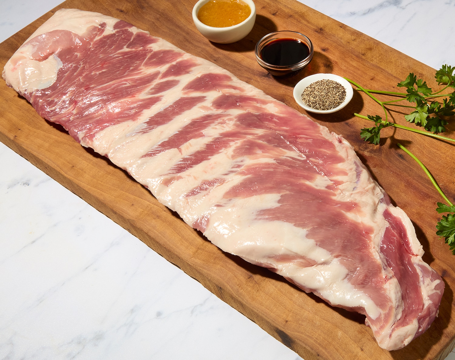 Hickory Nut Gap St.Louis-Style Pork Spareribs, Pasture-Raised Heritage, image 2 of 2 slides